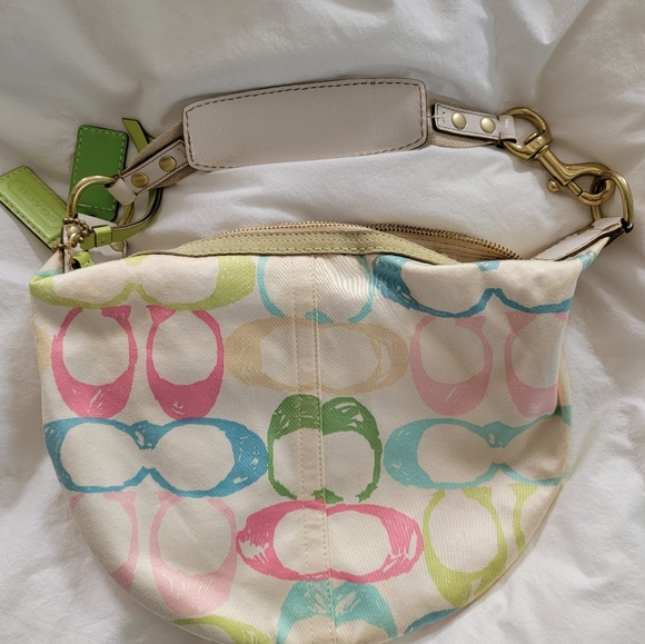 Coach pastel handbag - Picture 2 of 8